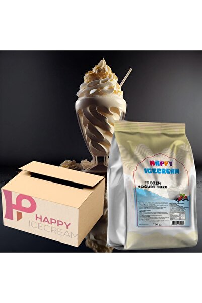 happyicecream Frozen Yoğurt Tozu 750 gr x 16'lı