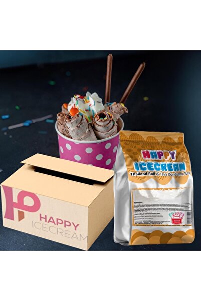 happyicecream Tava Dondurma Tozu 750 gr x 16'lı