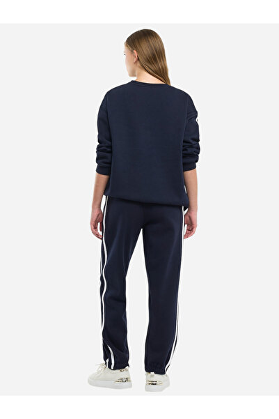 Victor and Jane By Styli Paris France Print Sweatshirt and Joggers Co-Ords - Cotton Fleece