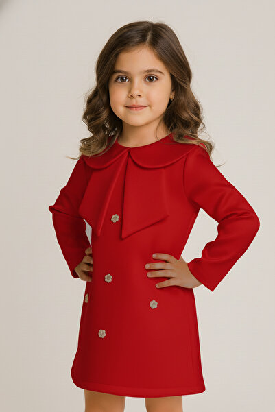 melek golden Сукня для дівчинки з вишивкою перлами – з вишуканим коміром, для...