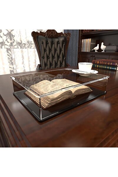 Slasa Low-Profile Acrylic Display Case 26.9×20.3×6.1cm for Miniatures