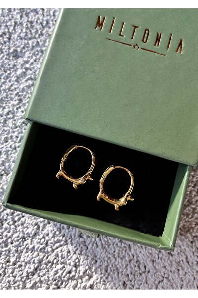 Miltonia 925s Gümüş Köpek Tasarım Küpe