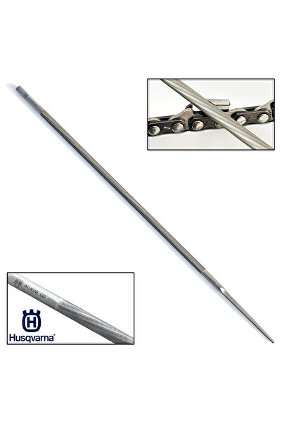 Husqvarna Motorlu Testere Zincir Bileme Eğesi 5/32 4.0mm İnce Eğe Yüksek Kalite