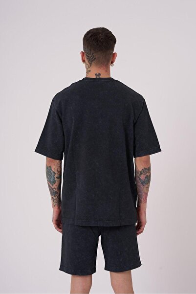 Machinist Men's Basic Washable Relaxed T-Shirt Anthracite
