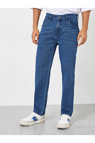 Styli Men Mid Rise Regular Fit Jeans