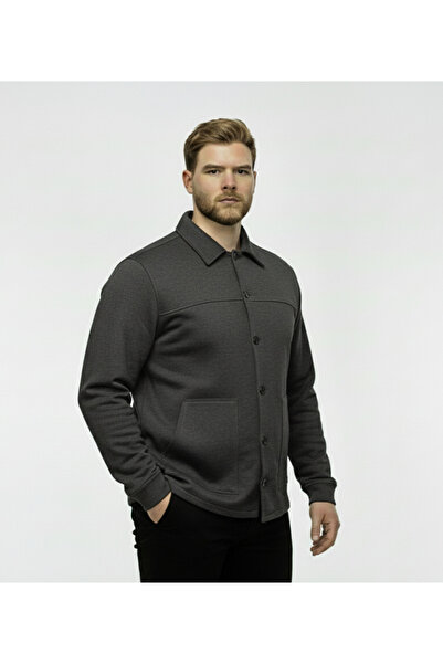Surco Plus Size Men's Shirt Jacket