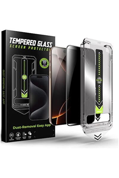 rikbo Glass Screen Protector for iPhone 17 Pro Max - Privacy 28°