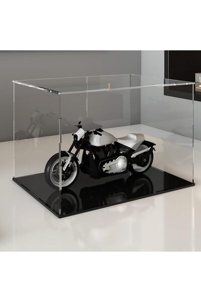 Slasa Wide Acrylic Display Case 36.8×27.9×27.9cm for Models & Collectibles