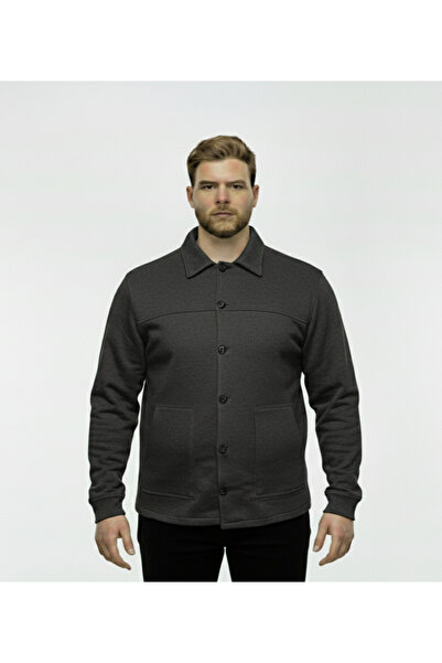 Surco Plus Size Men's Shirt Jacket