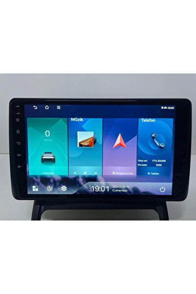 FTH SOUND RENAULT CLİO 2 2001-2006 UYUMLU ANDROİD MULTİMEDYA TEYP 2 GB RAM 32 GB HAFIZA CAR PLAY KAMERA HEDİYE