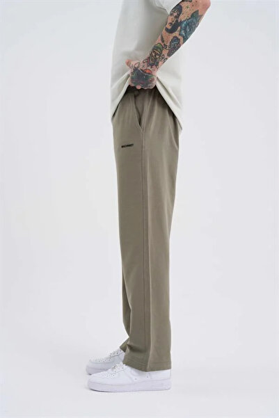 Machinist Χαλαρό Φαρδύ Φούτερ Χακί