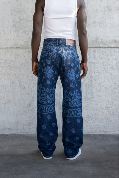 Machinist JEAN CU MOTIV BAROC Motiv Paisley