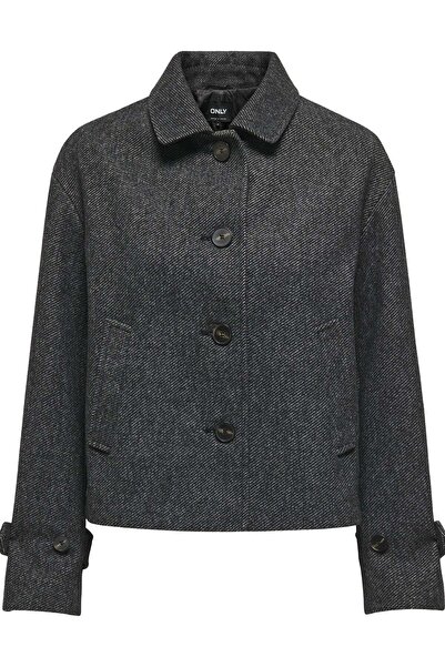 ONLY Jachetă pentru femei/fete, gri închis, melange, cod model: (15363039Grey gri închis)