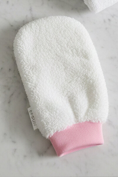 Efsun منشفة حمام من القطيفة، ليفة حمام من القطيفة، ليفة حمام كريمية