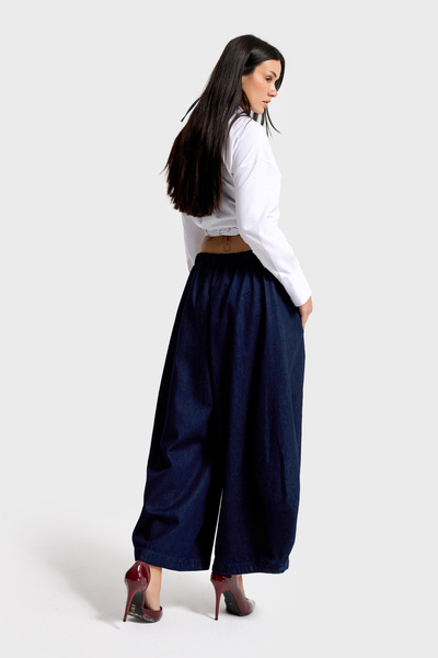 it's basic Жіночі джинси Indigo Color 7s6-50 Super Drop Baggy Fit 100% бавовна Дизайн Denim Jean