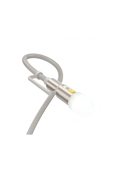 Hoco USB-C / Lightning - USB-C / LED Data and Charging Cable U138 60W 1.2m Gray