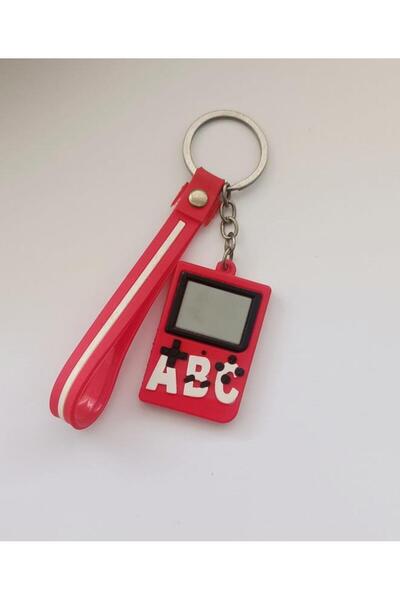 Hd Marketim Silikon Anahtarlık Oyun Konsolu Atari Çanta Süsü Oyuncak