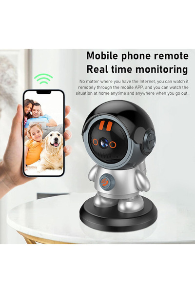 Generic 1080P WiFi Robot Camera, Motion Detection, Two Way Talk, Night, Rotatable Angle, 24 Hour Security