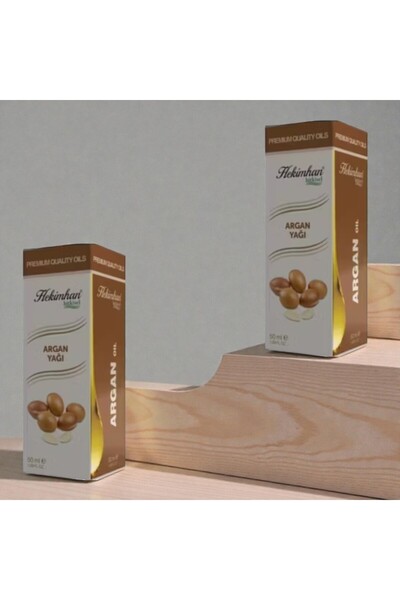 Hekimhan زيت الأرغان 20 مل × 2 قطعة