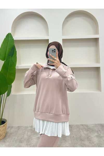 lurex moda Pleated Suit