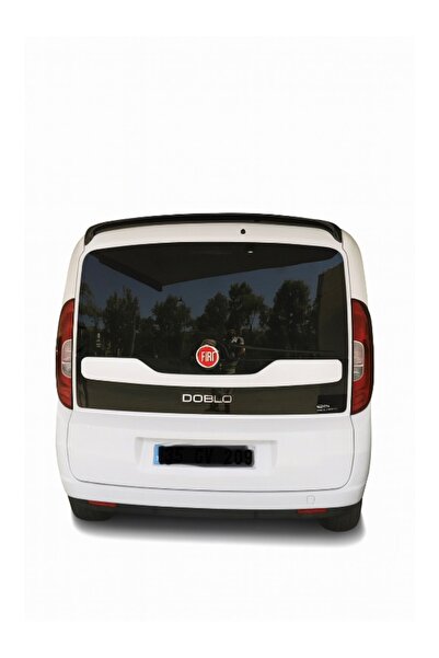 ROAL TUNİNG 2015+FİAT DOBLO ARKA TAVAN CAM ÜSTÜ SPOİLER PARLAK SİYAH PLASTİK