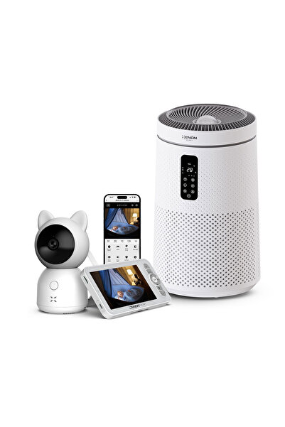 Xenon Smart Akıllı Bebek Kamerası ve Hava Temizleyici (Gece Lambalı)