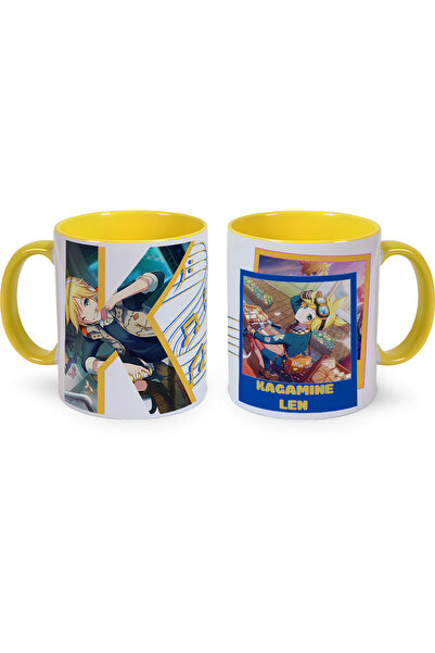 Define Moyas Project Sekai Kagamine Len Porcelain Mug Cup – Anime Design – Do...