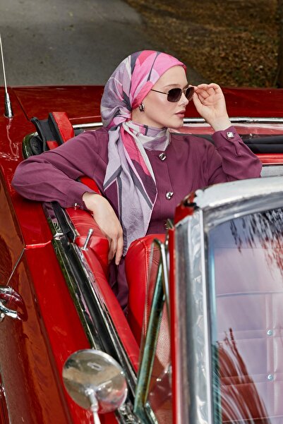 LuvenSara Καλοκαιρινό κασκόλ με σχέδιο μπατίκ