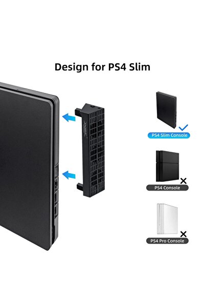 YONK Dobe Slim PS4 System Cooling Fan Black for Sony PlayStation 4 Slim Console Only