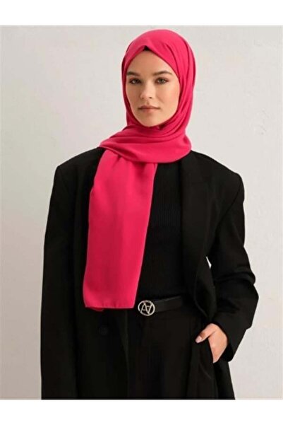 Armine شال حرير المدينة - فوشيا 45