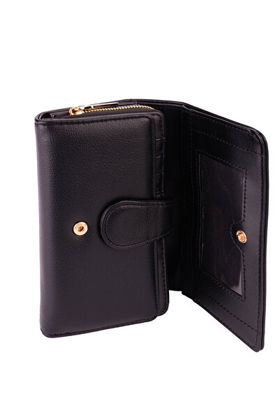 Sagrada Catalana Calvera Women's wallet – black, PU