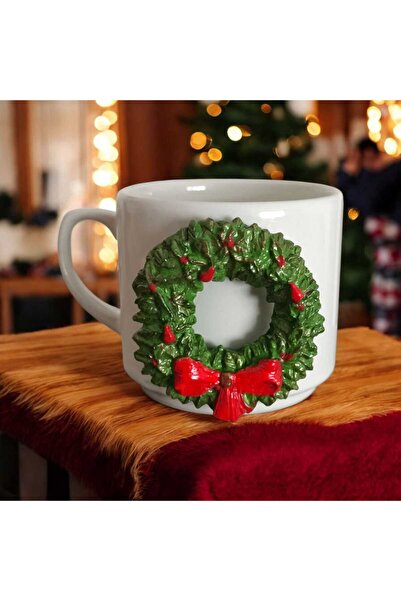 e&e süs dükkanı New Year Themed Gift Mug Model