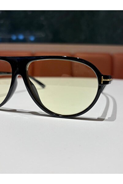 funeyes Marcus Black Light Yellow Pilot Sunglasses Unisex Popular Glasses Drop Model Uv400 Protected Lightweight