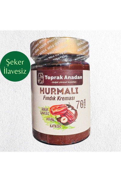 Toprak Anadan Hurmalı Fındık Kreması