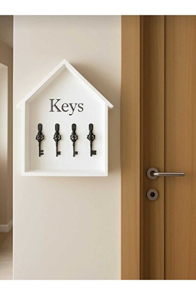 Home Dekoratif Dikdörtgen Anahtar Askısı Anahtarlık