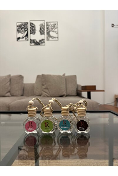 Revilya 4’lü Oto ve Mini Mekan Kokusu Seti 8 ml – Okyanus, Sandal Ağacı, Paçu...