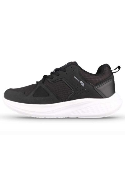 M.P. Mp 252-6056 Black and White Women's Lace-Up Sneakers