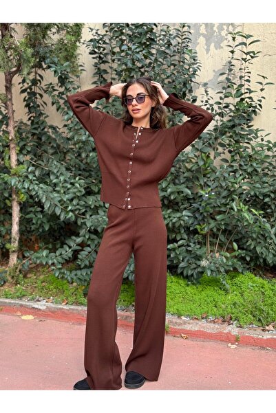 Retrobird Knitwear Set Women's Brown