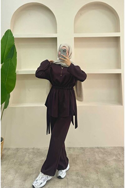 lurex moda Side Tie Set