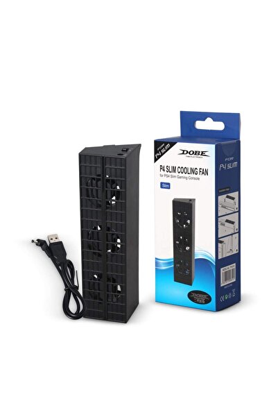YONK Dobe Slim PS4 System Cooling Fan Black for Sony PlayStation 4 Slim Console Only