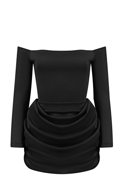 La Sarta Vareen Black Dress