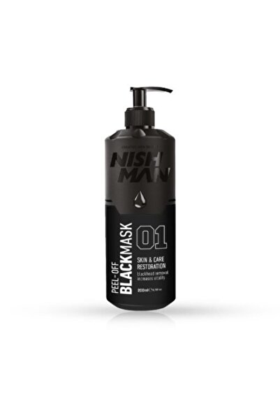 NISHMAN Μαύρη μάσκα – NISH MAN – 200 ml