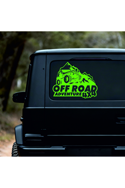 StickITsibiu 4×4 – Off Road Adventure – Autocolant Auto 4×4 Off-Road – Dimens...