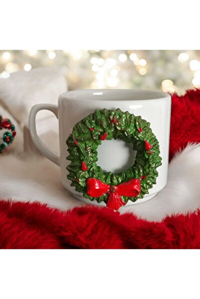 e&e süs dükkanı New Year Themed Gift Mug Model