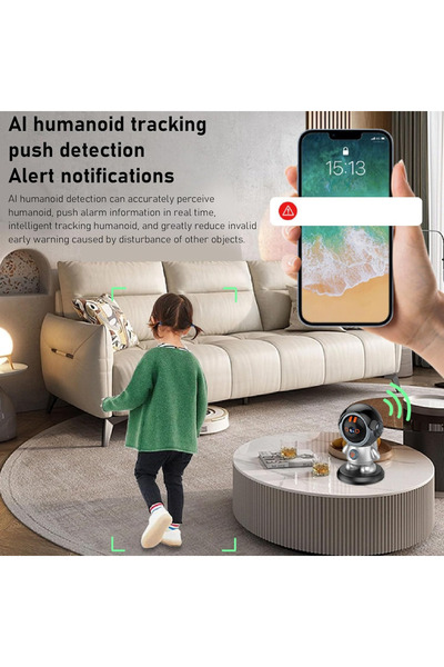 Generic 1080P WiFi Robot Camera, Motion Detection, Two Way Talk, Night, Rotatable Angle, 24 Hour Security