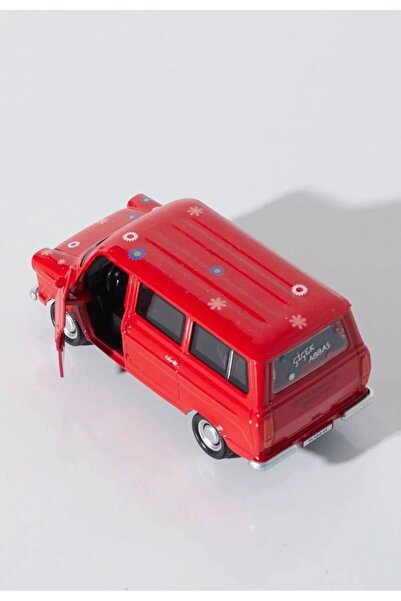 MorPort Flower Abbas Toy Car I Flower Abbas Toy Minibus I Metal Pull and Drop Car I Air Horn 12 cm
