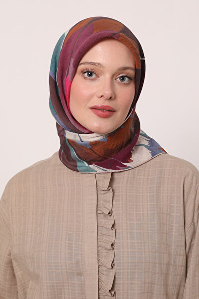 LuvenSara Καλοκαιρινό κασκόλ με σχέδιο μπατίκ