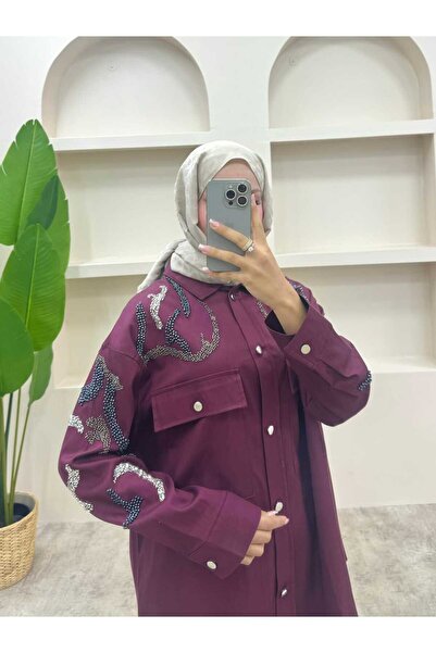 lurex moda Embroidered Shirt