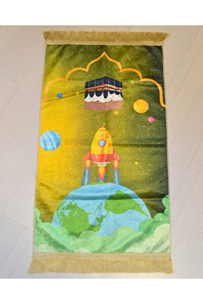 Bilenler سجادة صلاة للأطفال - سجادة صلاة للأطفال ملونة وخفيفة الوزن وناعمة الملمس