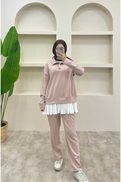 lurex moda Pleated Suit